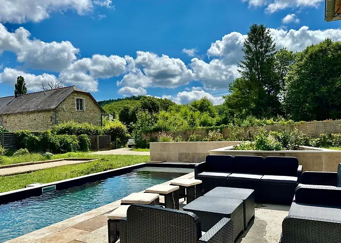 Luceo Perigord - Dordogne 8pers Piscine Clim By Interhome بيت للعطل *